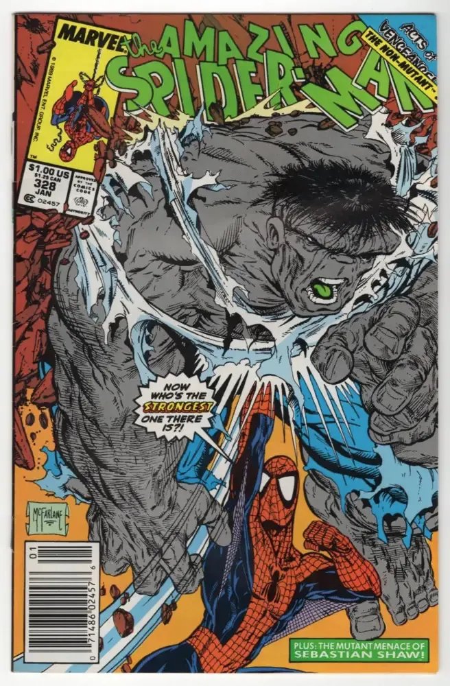  The Amazing Spider-man #328 by David Michelinie and Todd McFarlane 
